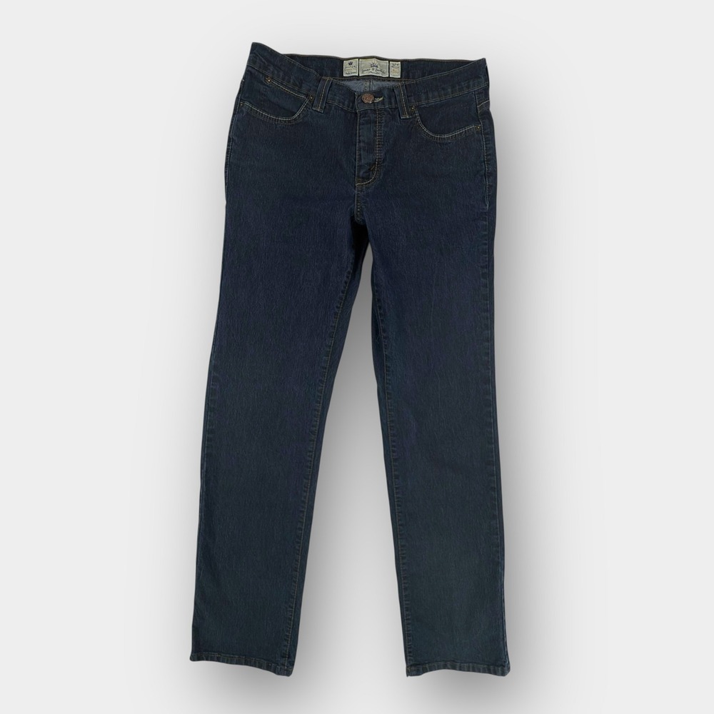 Lois Women’s Straight Leg Jeans 28 Dark Wash Made In Canada‎ Stretch Denim